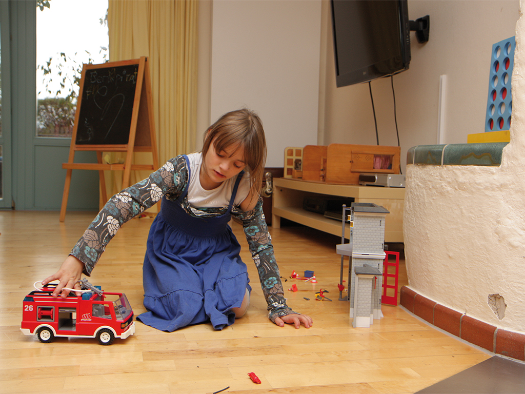 Mädchen im Kinderhof Peißenberg