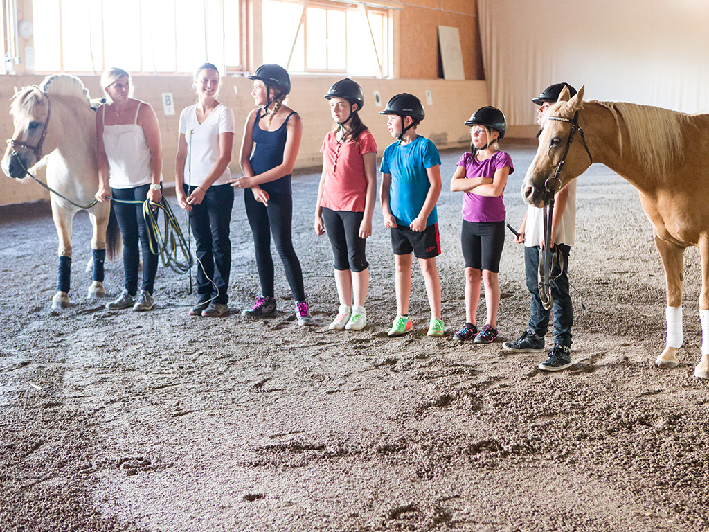 Reiten in der Gruppe